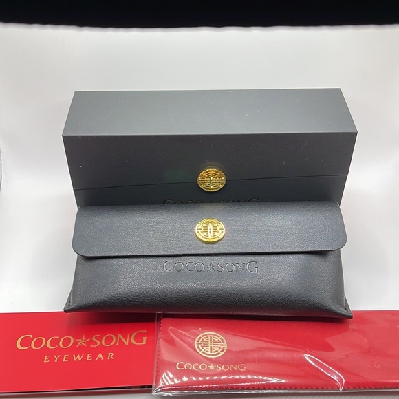 NWOT. Coco Song women’s Optical frames. Turquoise, red, and purple frames. - Picture 6 of 6